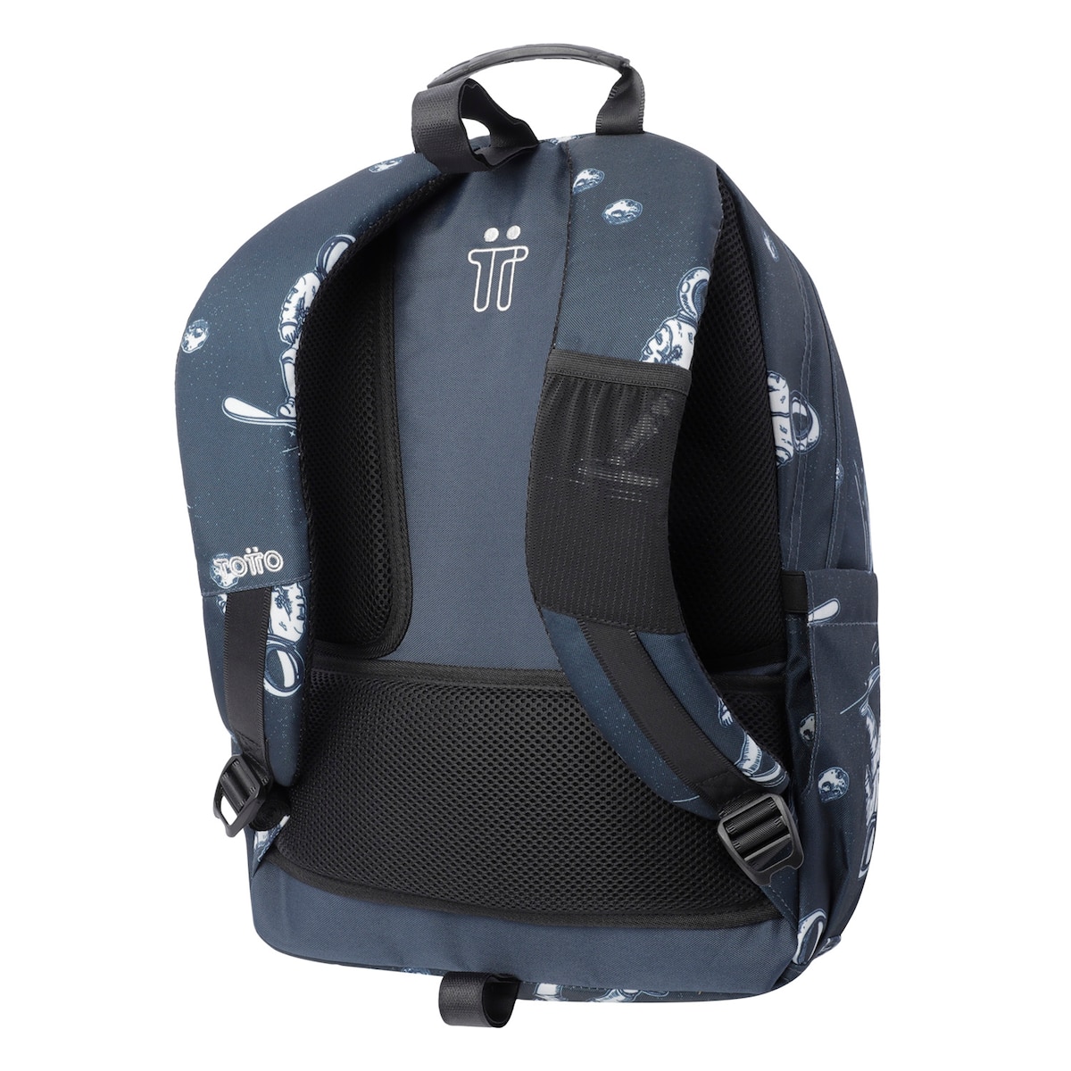 Mochila escolar adaptable Acuareles, astronautas