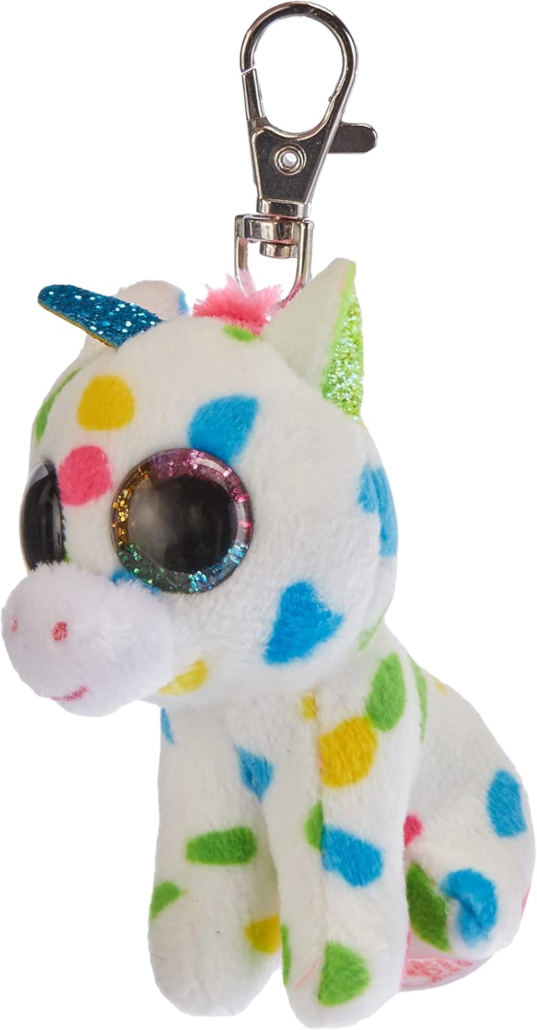 TY Clip: Harmonie, unicornio multicolor 10cm