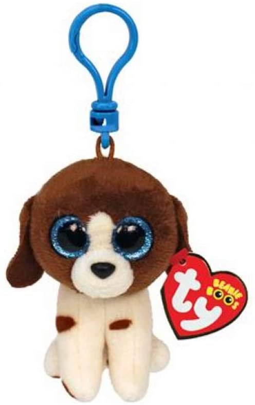 TY Clip: Muddles, perro marrón y blanco 8,5cm