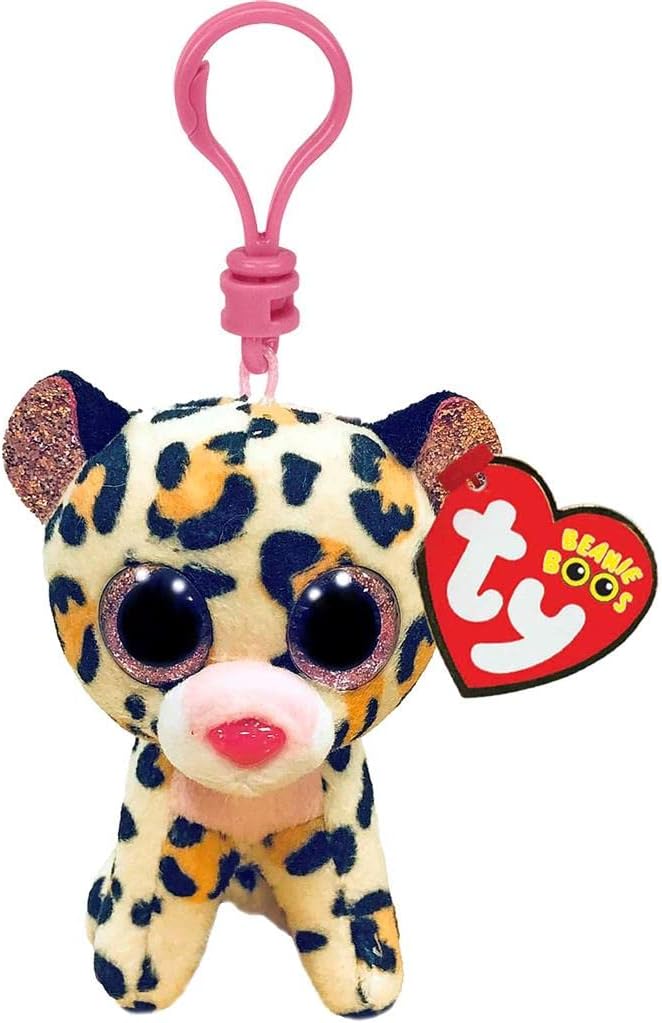 TY Clip: Livvie, leopardo 8,5cm