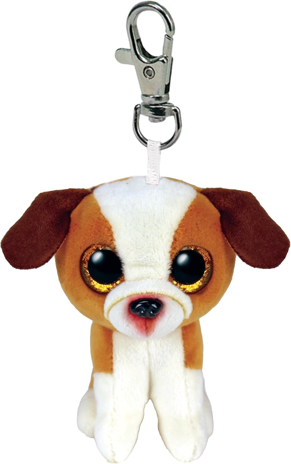 TY Clip: Hugo, perro marrón 10cm
