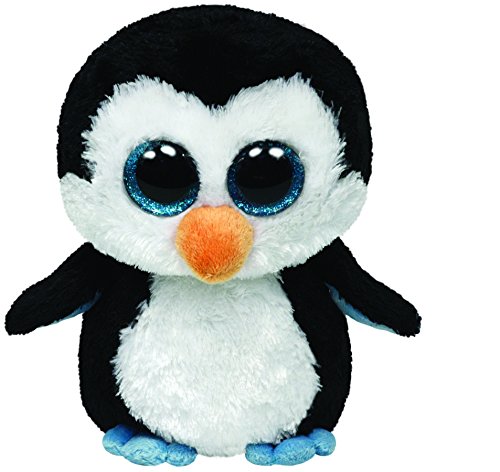 TY: Waddles, pingüino blanco y negro 15cm