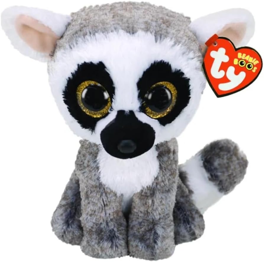 TY: Linus, lémur 15cm