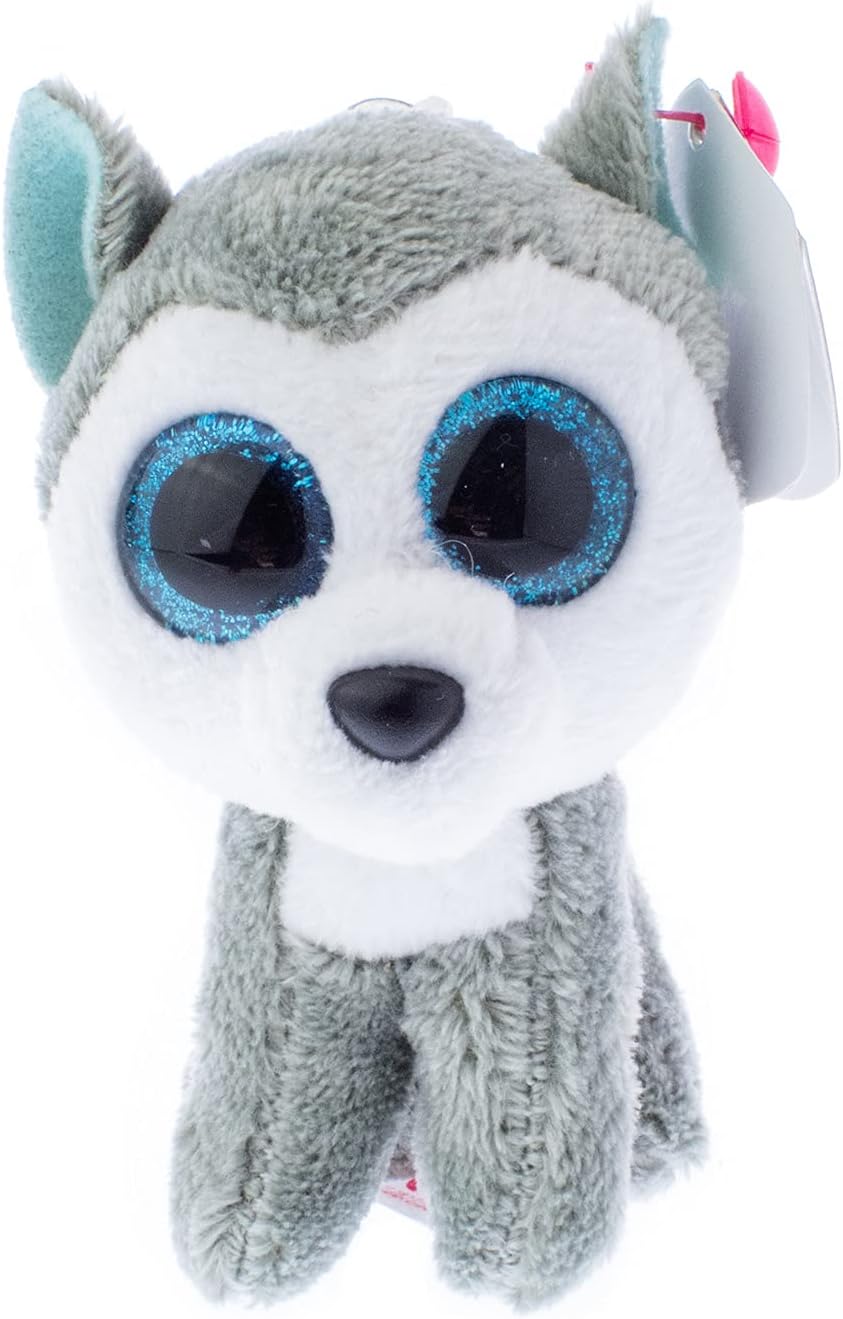 TY Clip: Slush, Husky 10cm