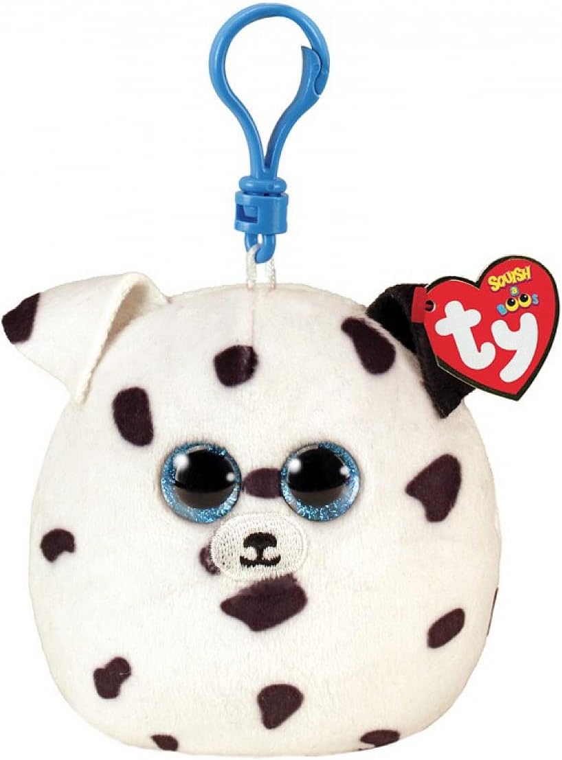 TY Squish Clip: Fetch, dálmata 9cm