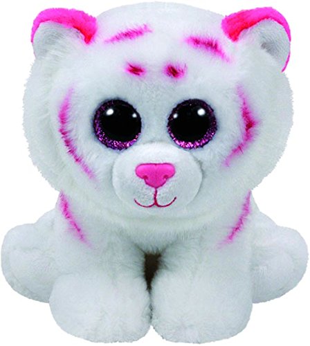 TY: Tabor, tigre blanco y rosa 15cm