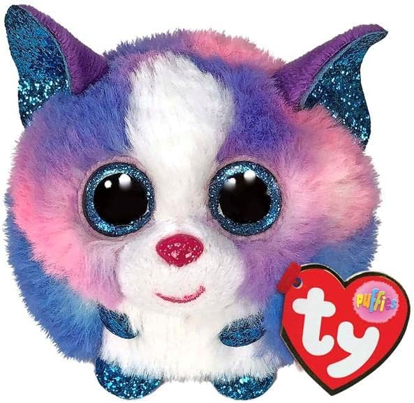 TY Puffies: Cleo, Husky multicolor 10cm