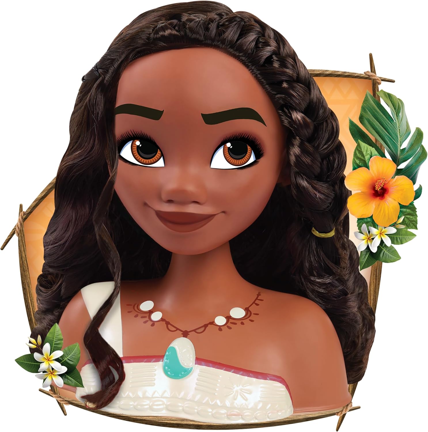 Busto Peinados Vaiana Moana 2 Disney