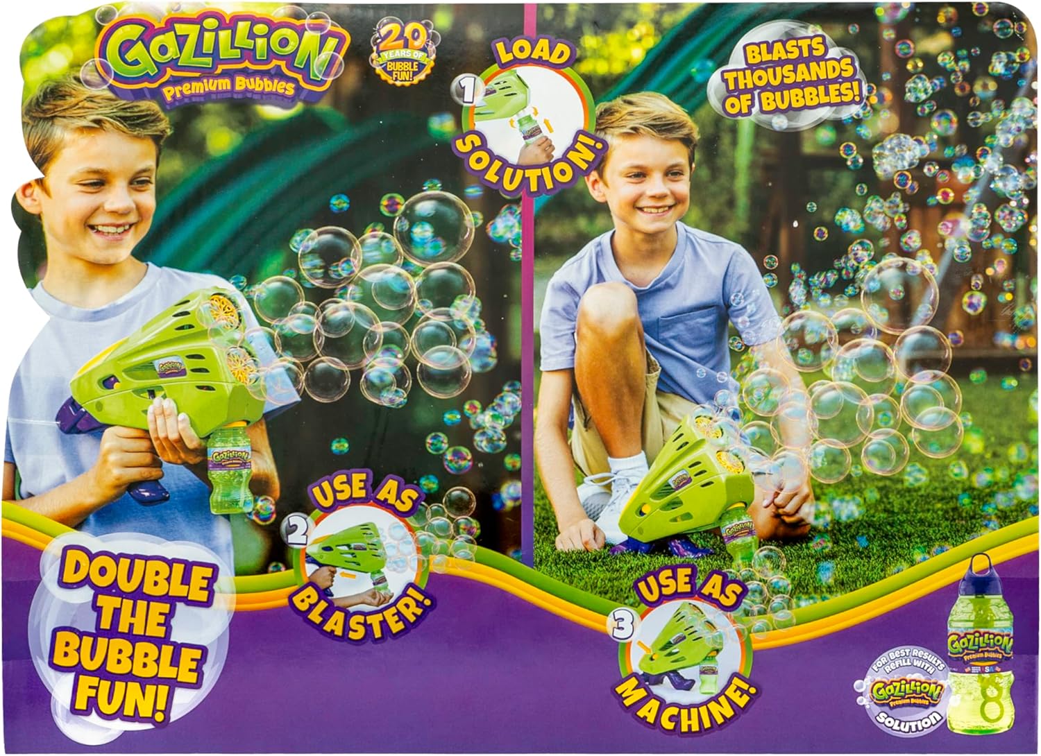 Gazillon Double Bubble Blaster