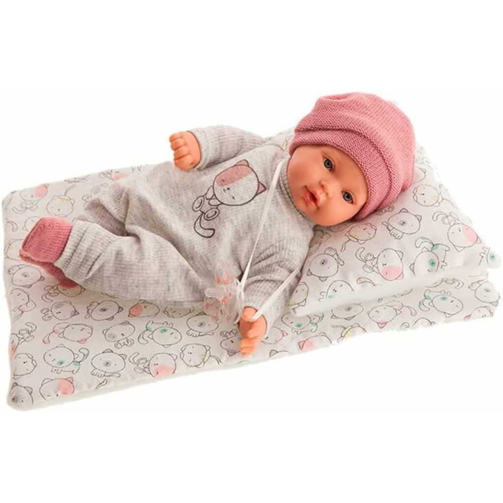 kika lagrimitas en su camita 27cm