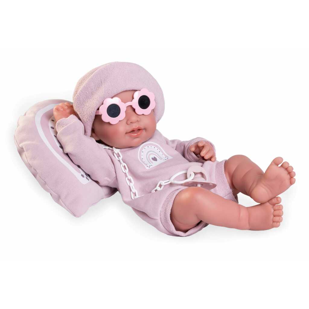 recién nacida pipa arcoiris al sol 42cm