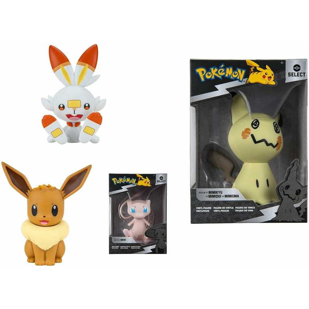 pokémon figura vinilo 10cm