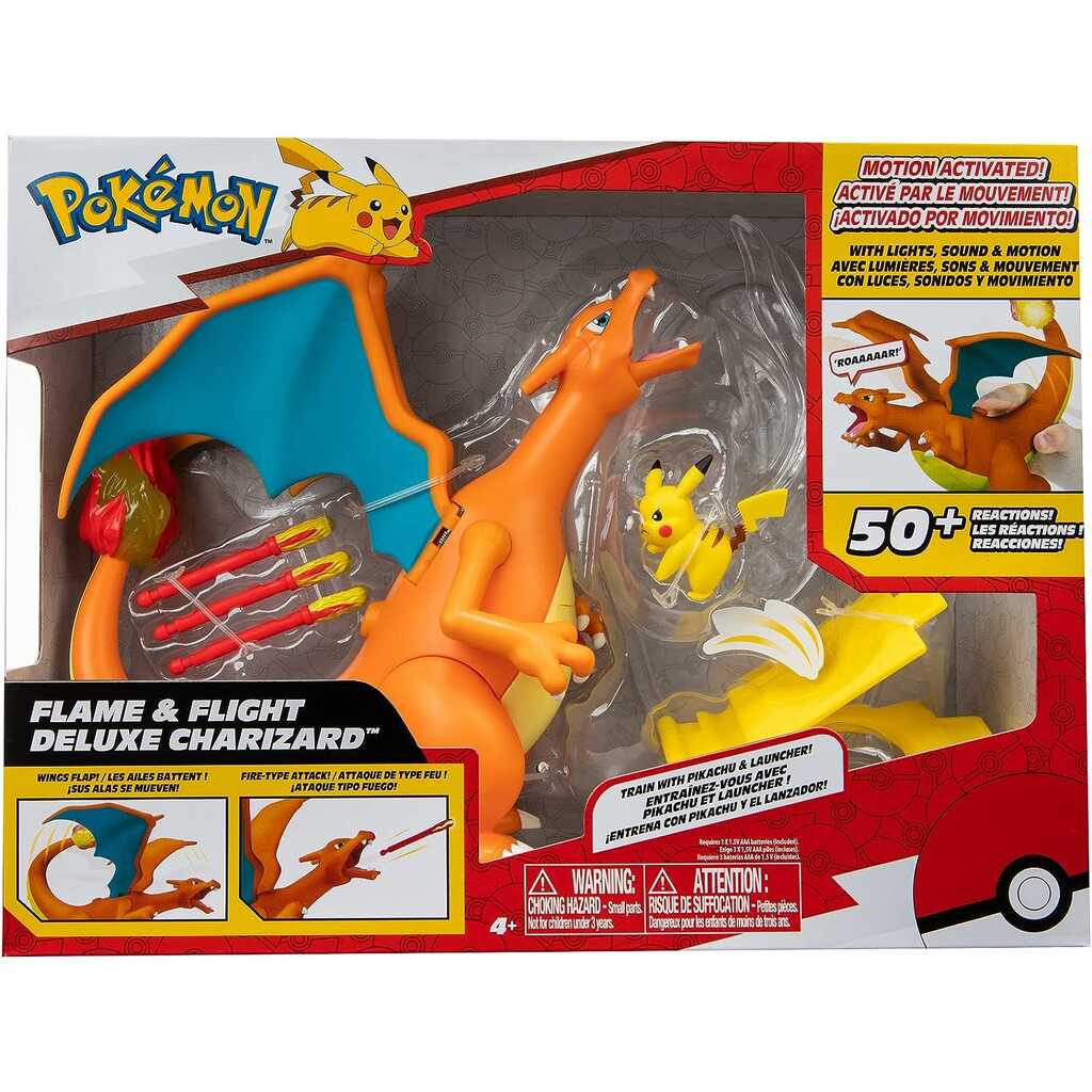 pokémon dx charizard electrónico vs pikachu