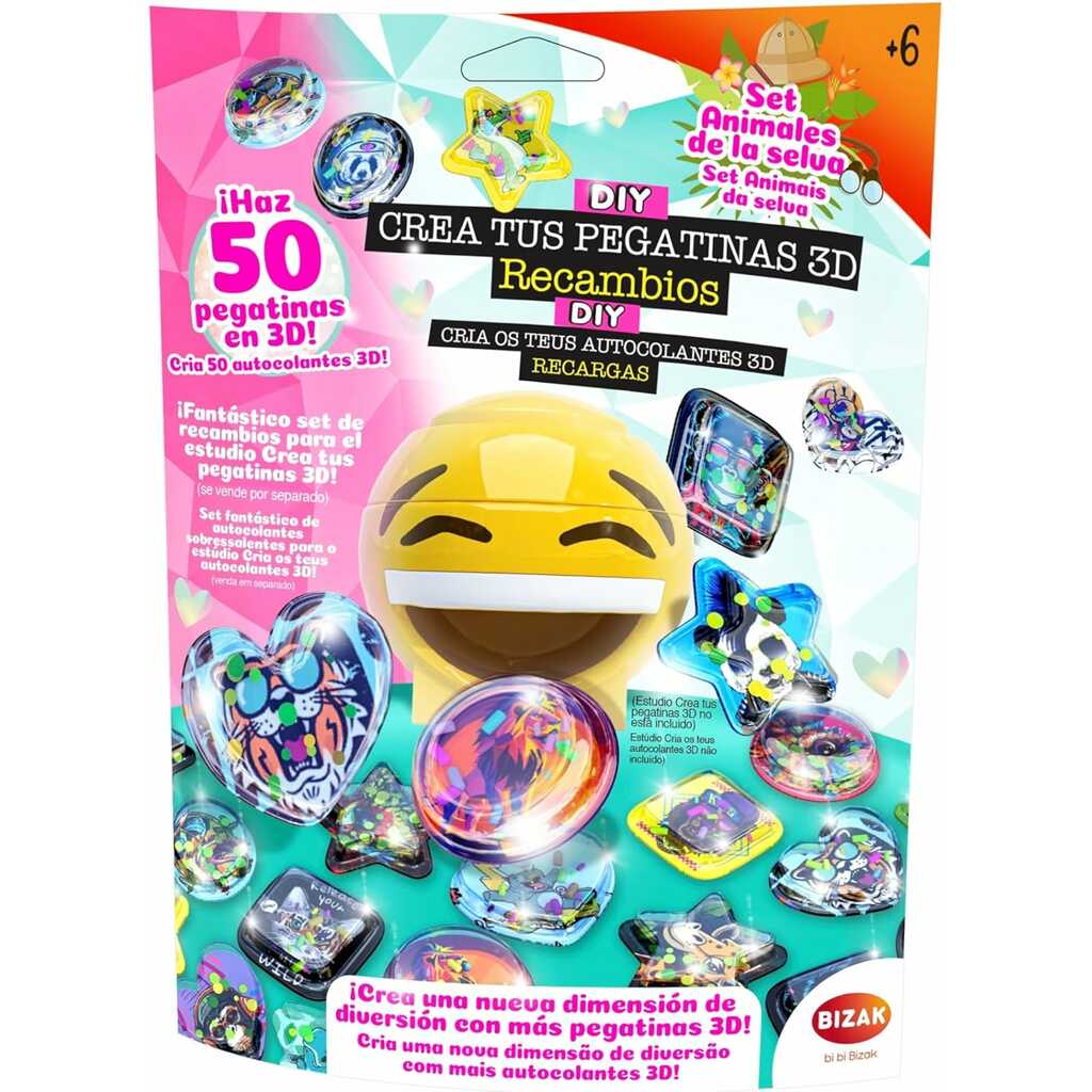 recambios crea tus pegatinas 3d