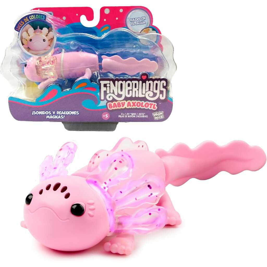 fingerlings axolotl nadador