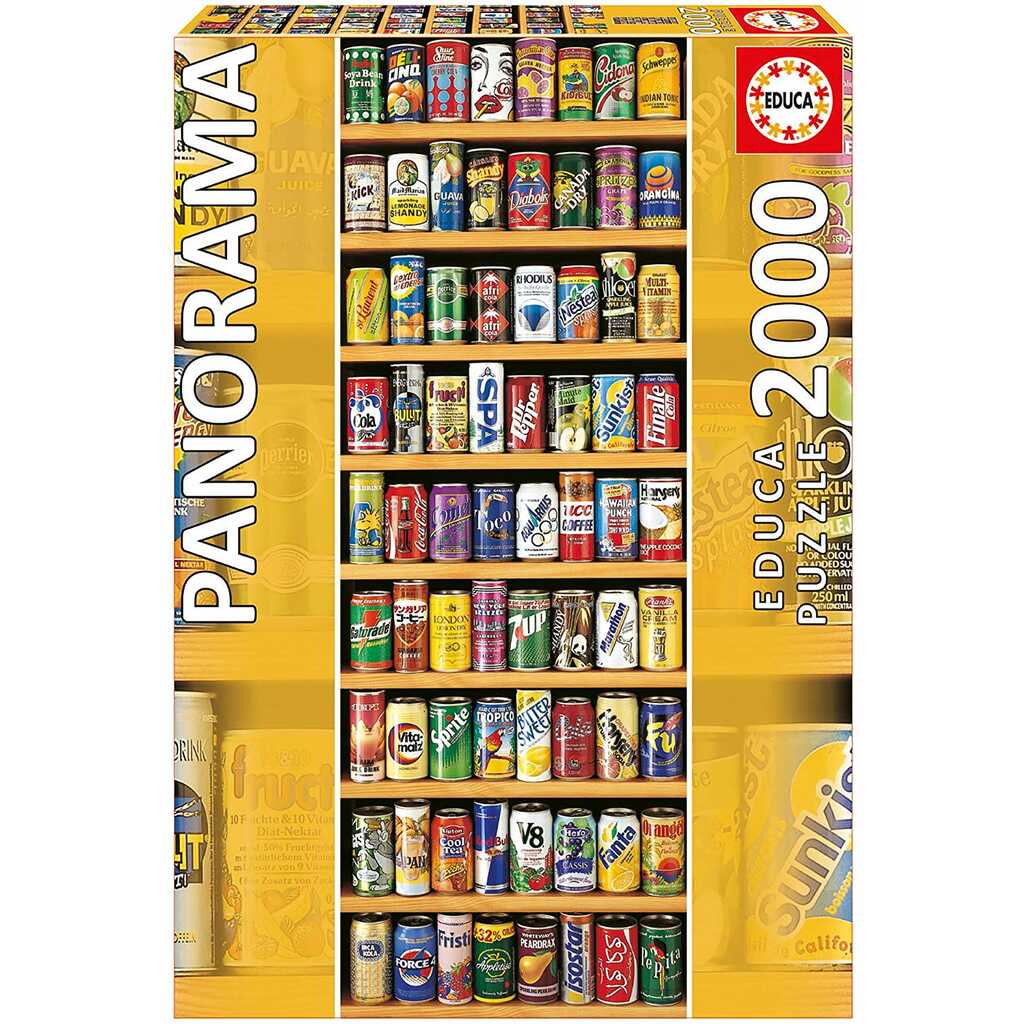 puzzle 2000 lata sobre lata - panorama