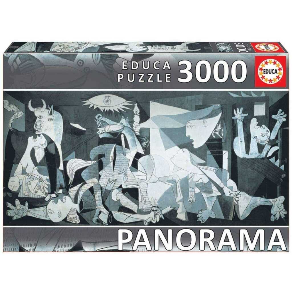 puzzle 3000 guernica, picasso panorama