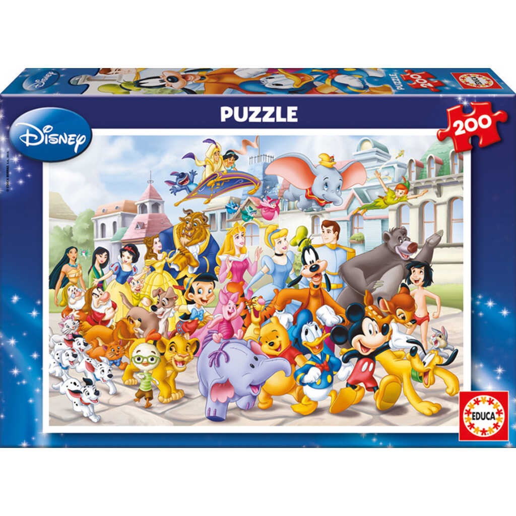 puzzle 200 cabalgata disney
