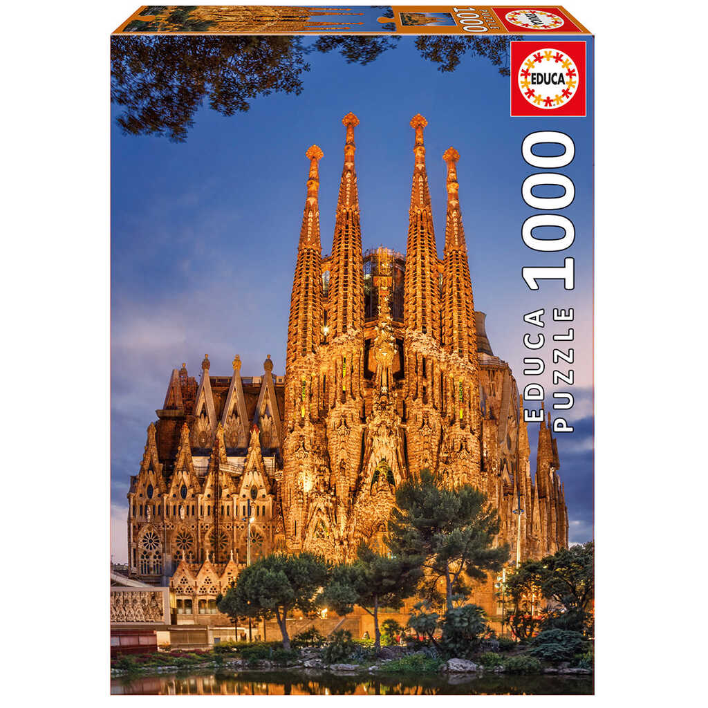 puzzle 1000 sagrada familia