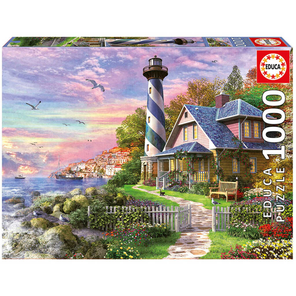 puzzle 1000 faro en rock bay