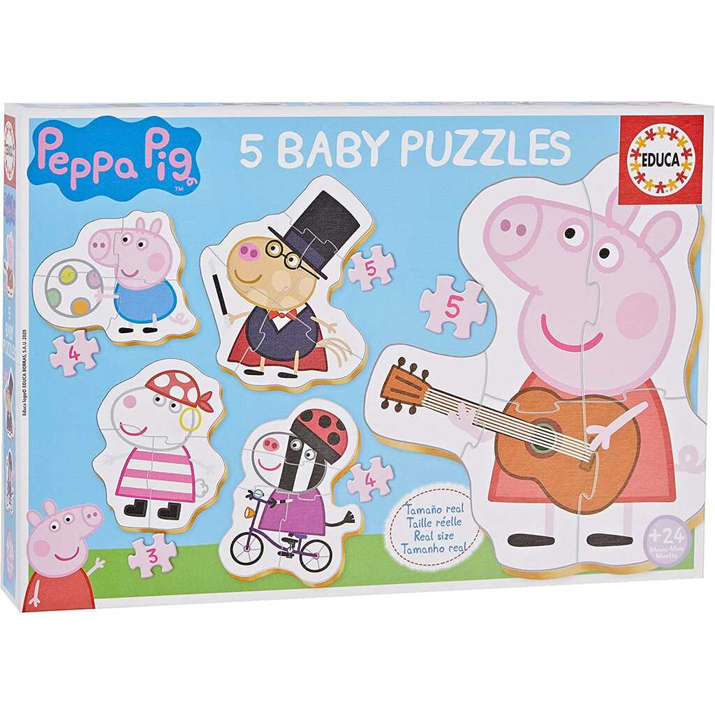 baby puzzles peppa pig