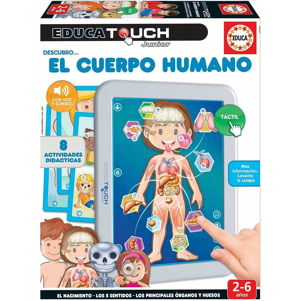 el cuerpo humano educa touch junior