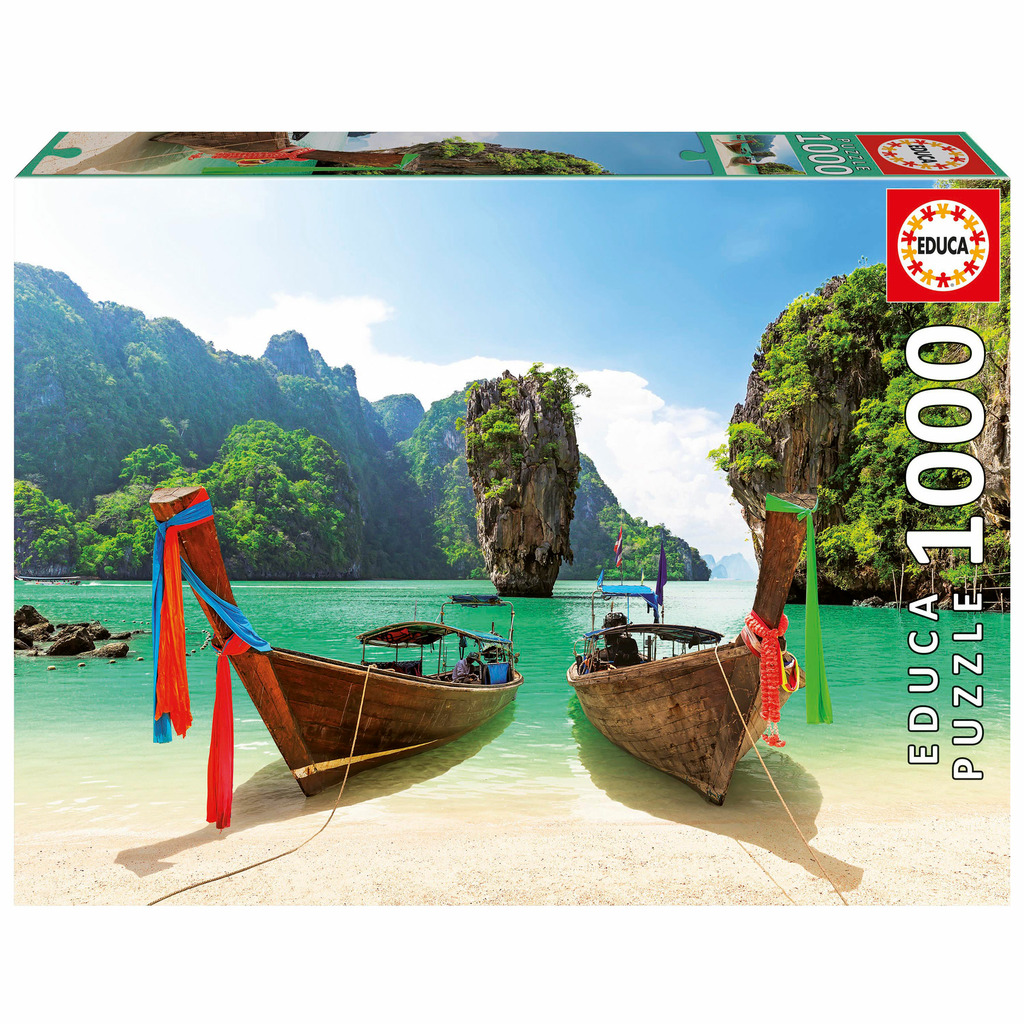 puzzle 1000 isla de james bond, tailandia