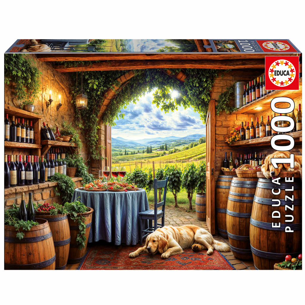 puzzle 1000 canes et vinum