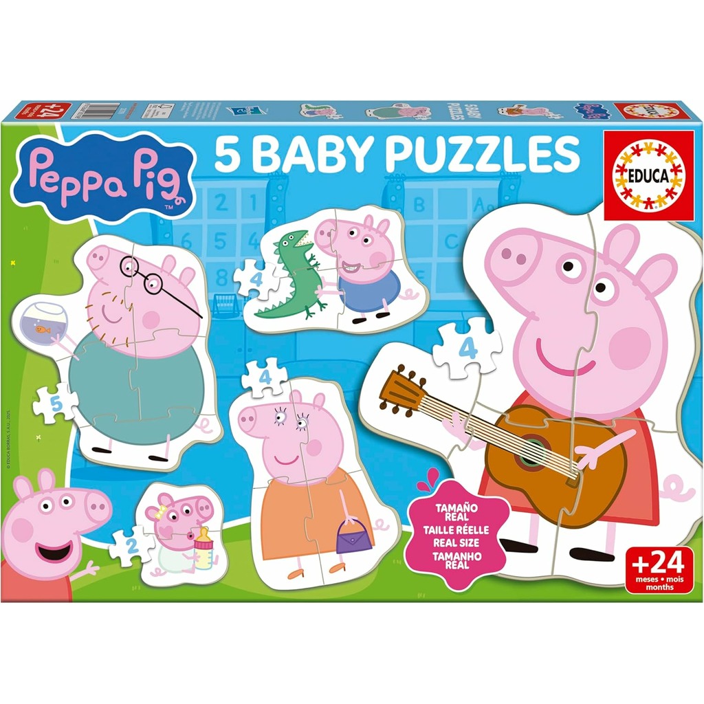 baby puzzle peppa pig