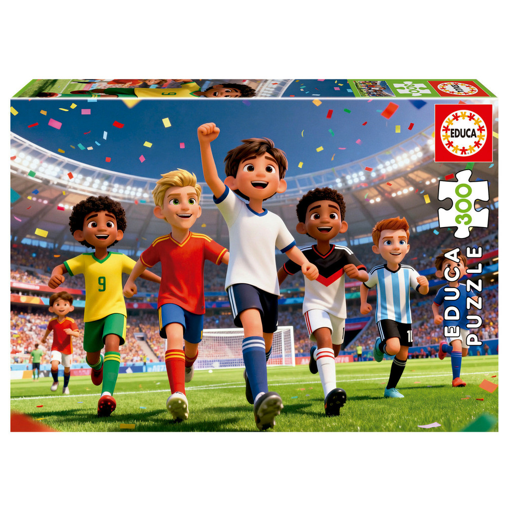 puzzle 300 mundo del fútbol
