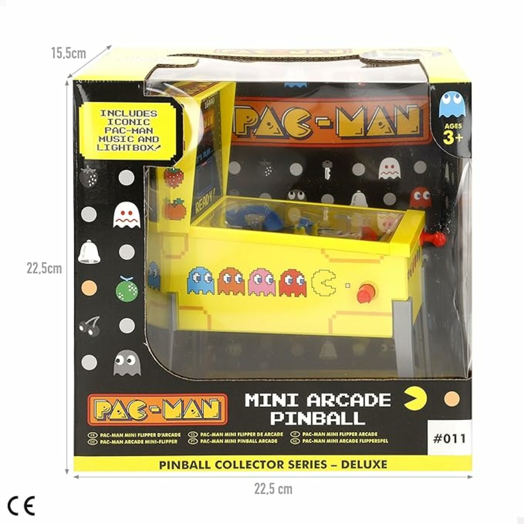 pac-man mini pinball arcade