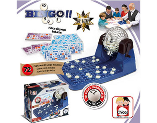 bingo xxxl 72 cartones lujo