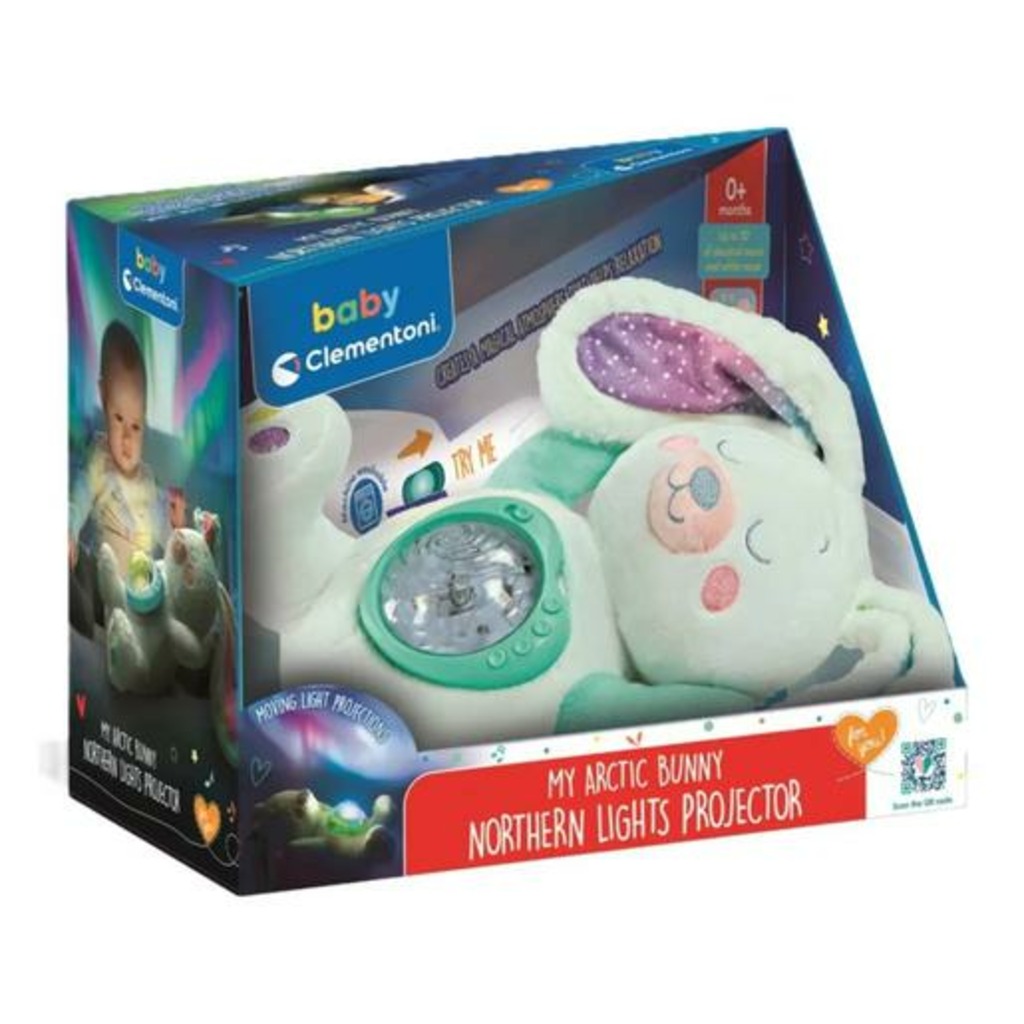 conejito polar aurora boreal