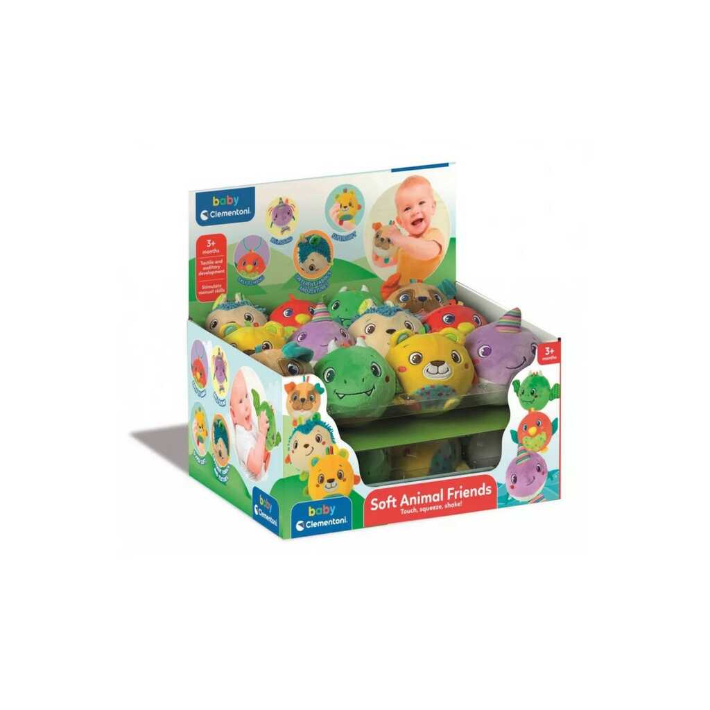 suaves amigos animales ¡toca, aprieta y agita!