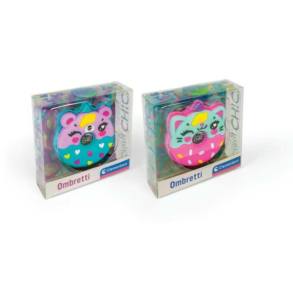 lovely - animal donuts eyeshadow display