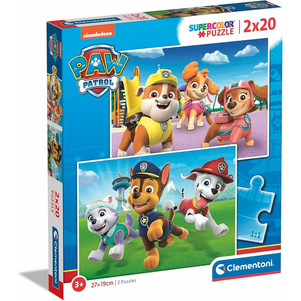 puzzle 2x20 paw patrol