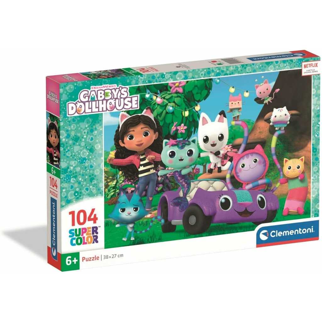 puzzle 104 gabby dollhouse