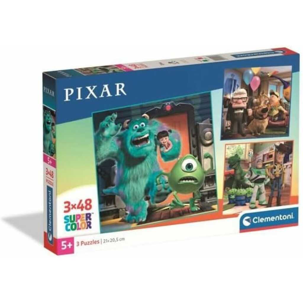 puzzle 3x48 disney pixar