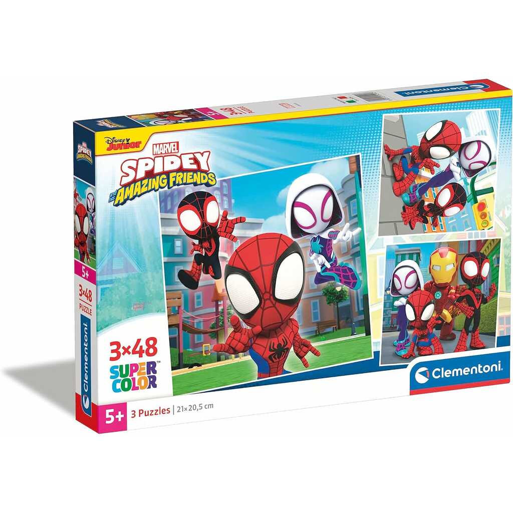 puzzle 3x48 spidey and his amazing friends