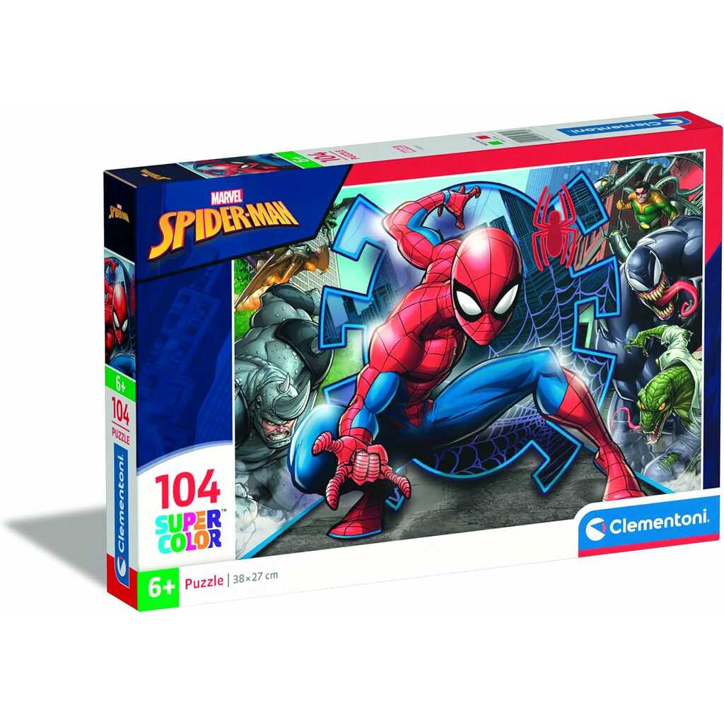 puzzle 104 spiderman