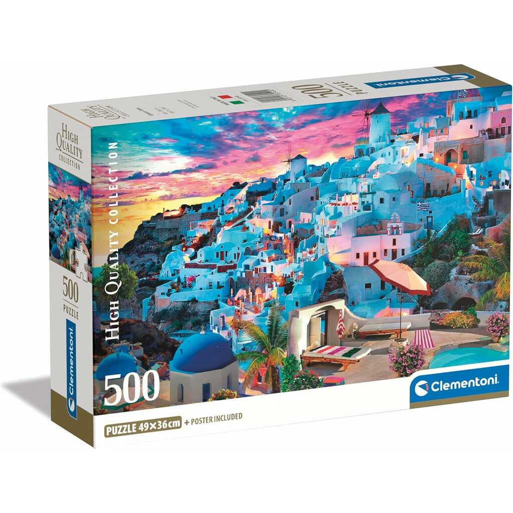 puzzle 500 vistas de grecia