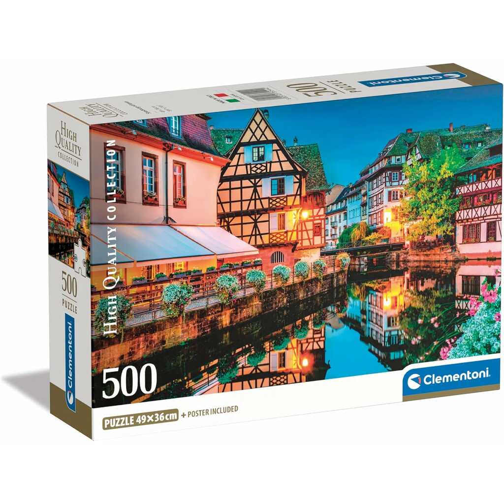 puzzle 500 strasbourg old town