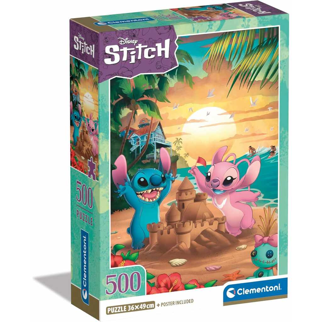 puzzle 500 disney stitch