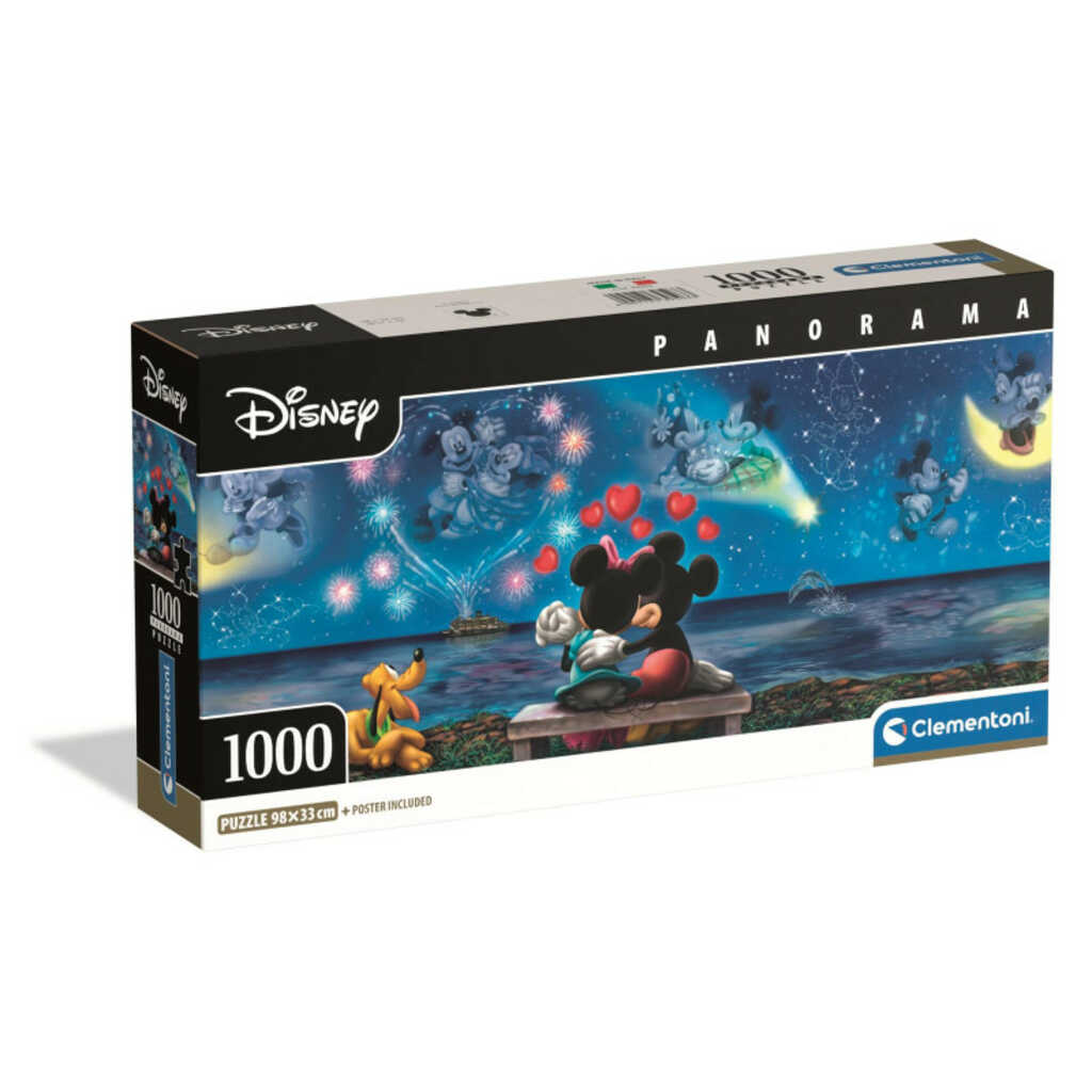 puzzle 1000 mickey&minnie - panorama