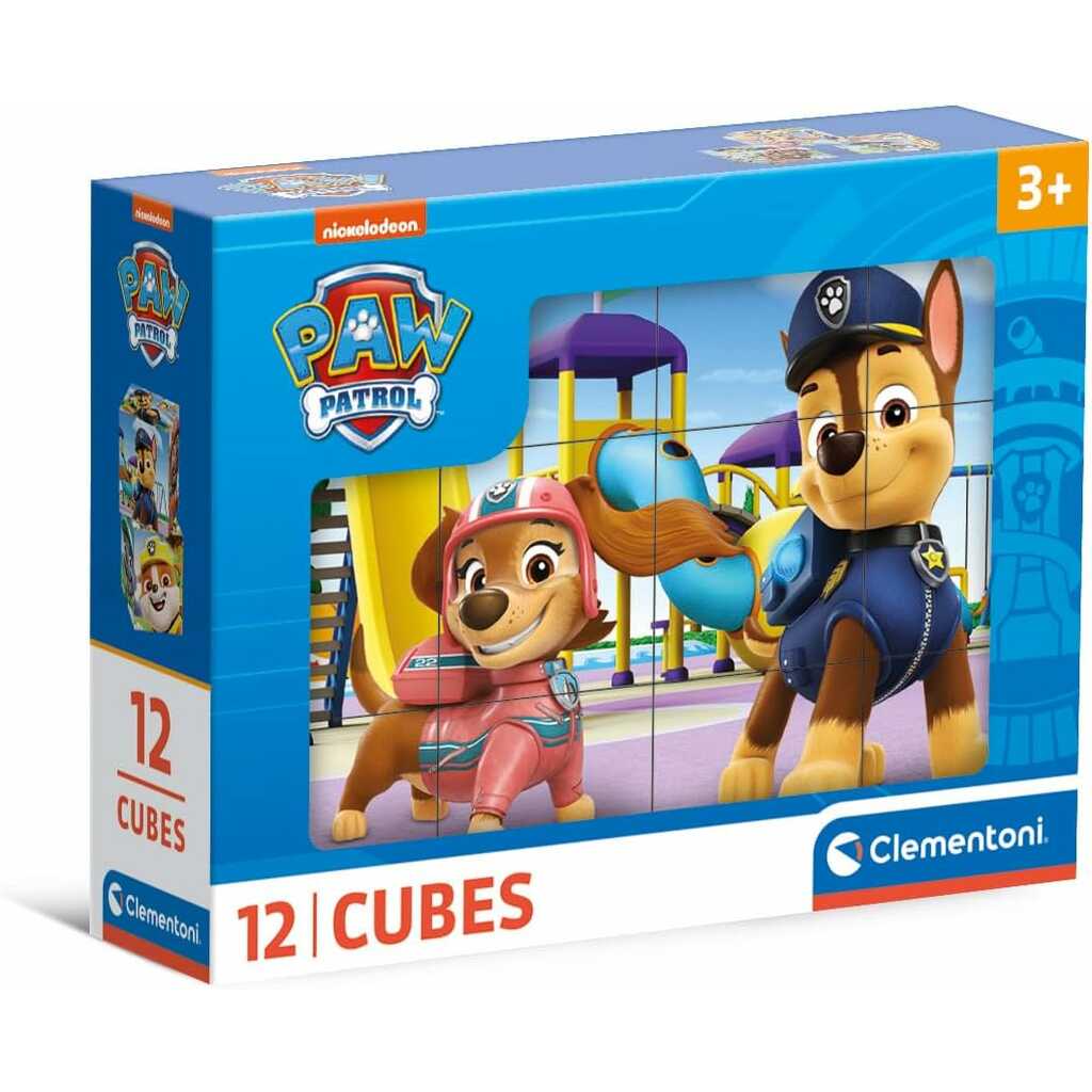 rompecabezas 12 cubos paw patrol