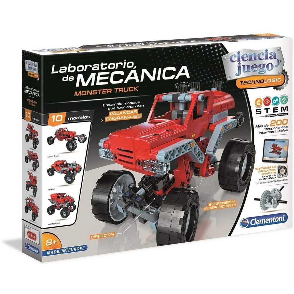 laboratorio de mecánica - monster truck