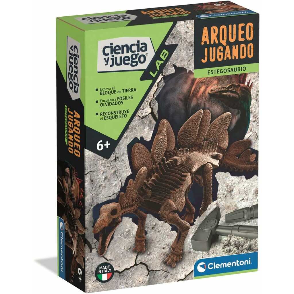 arqueojugando stegosaurio