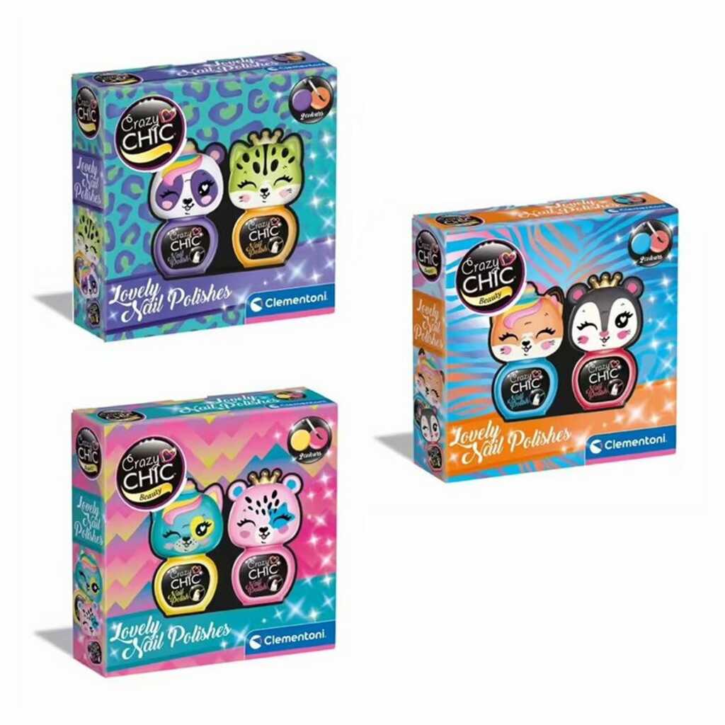 lovely nail polishes display