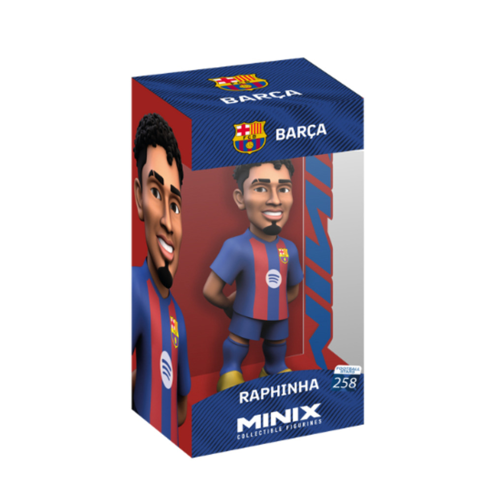 minix raphinha 12cm fc barcelona