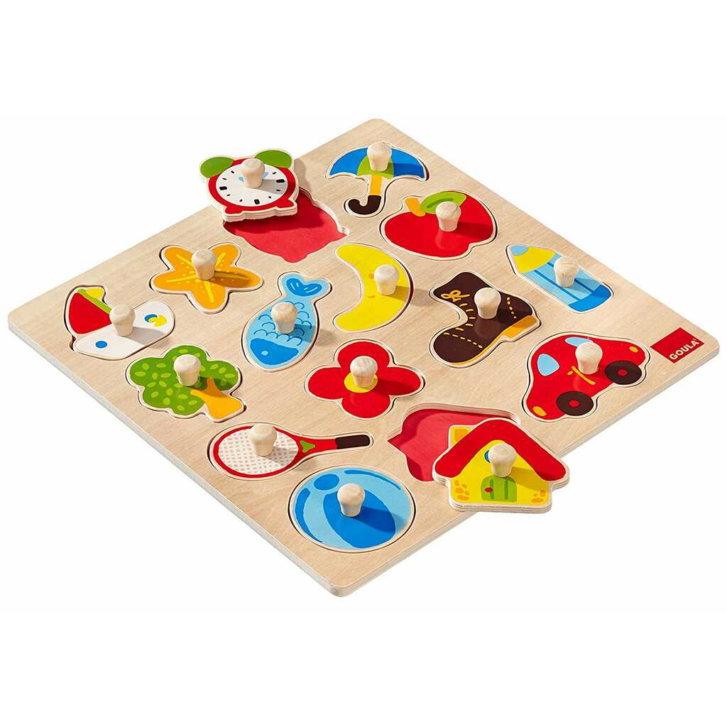 puzzle siluetas de madera